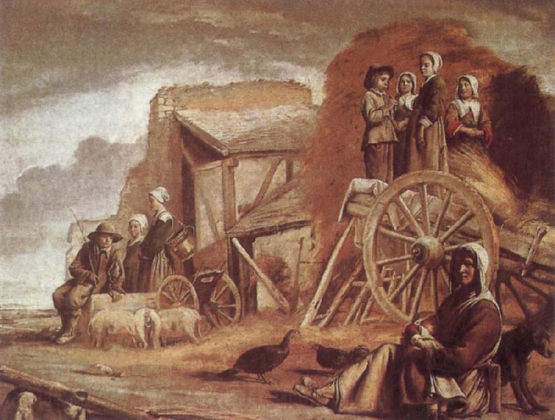 Louis Le Nain The Cart or Return from Haymaking Spain oil painting art